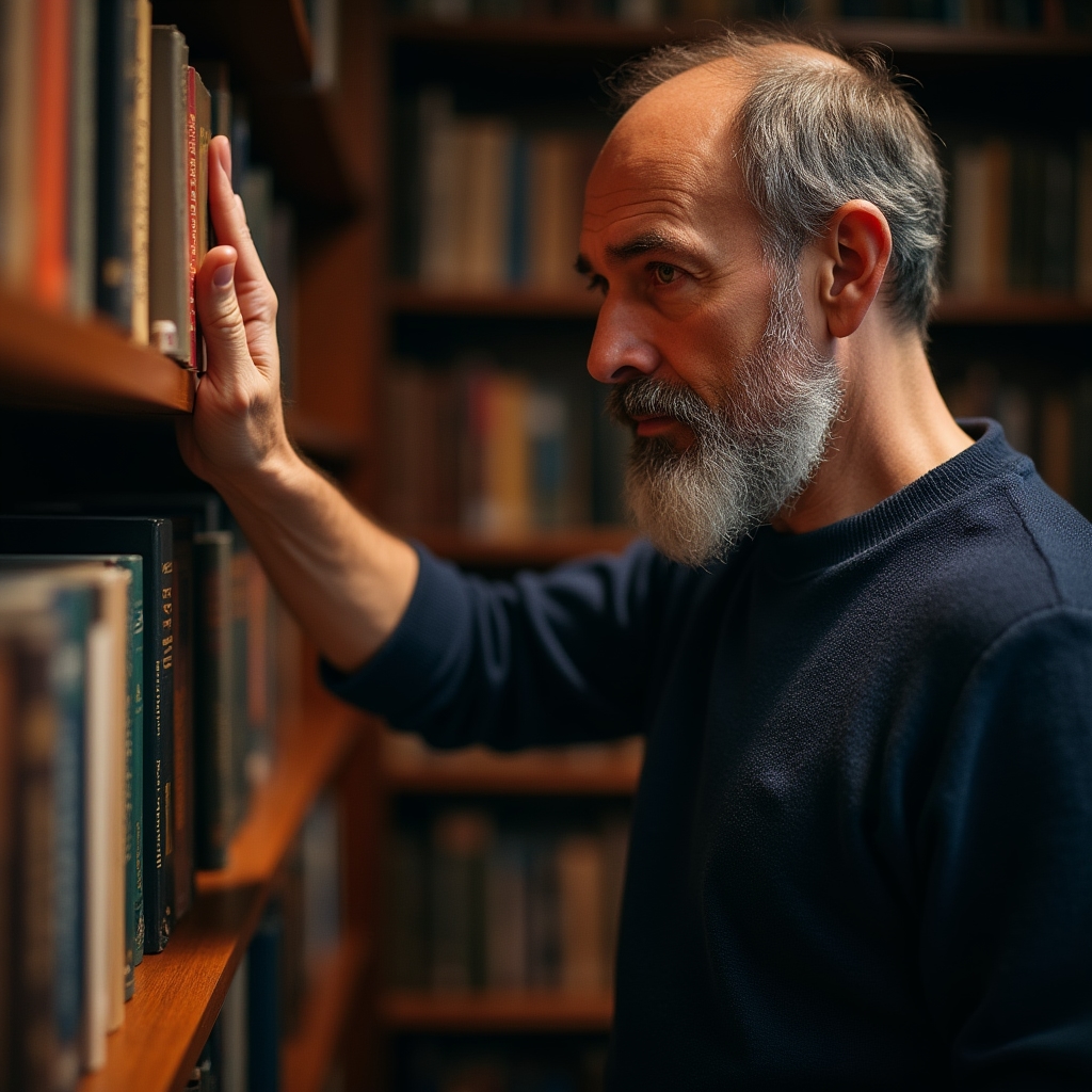 Stapel akademischer Bücher zur Finanzpsychologie und Verhaltensökonomie